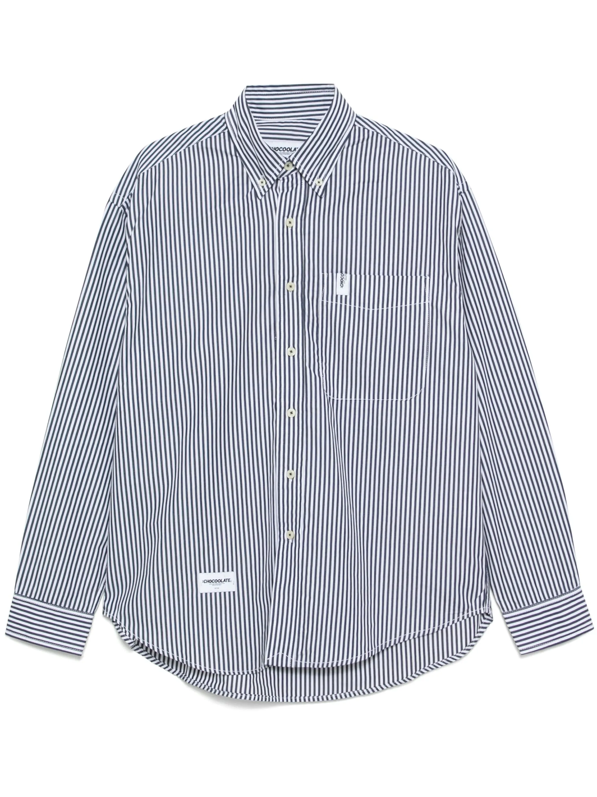

Рубашка в полоску Chocoolate, синий