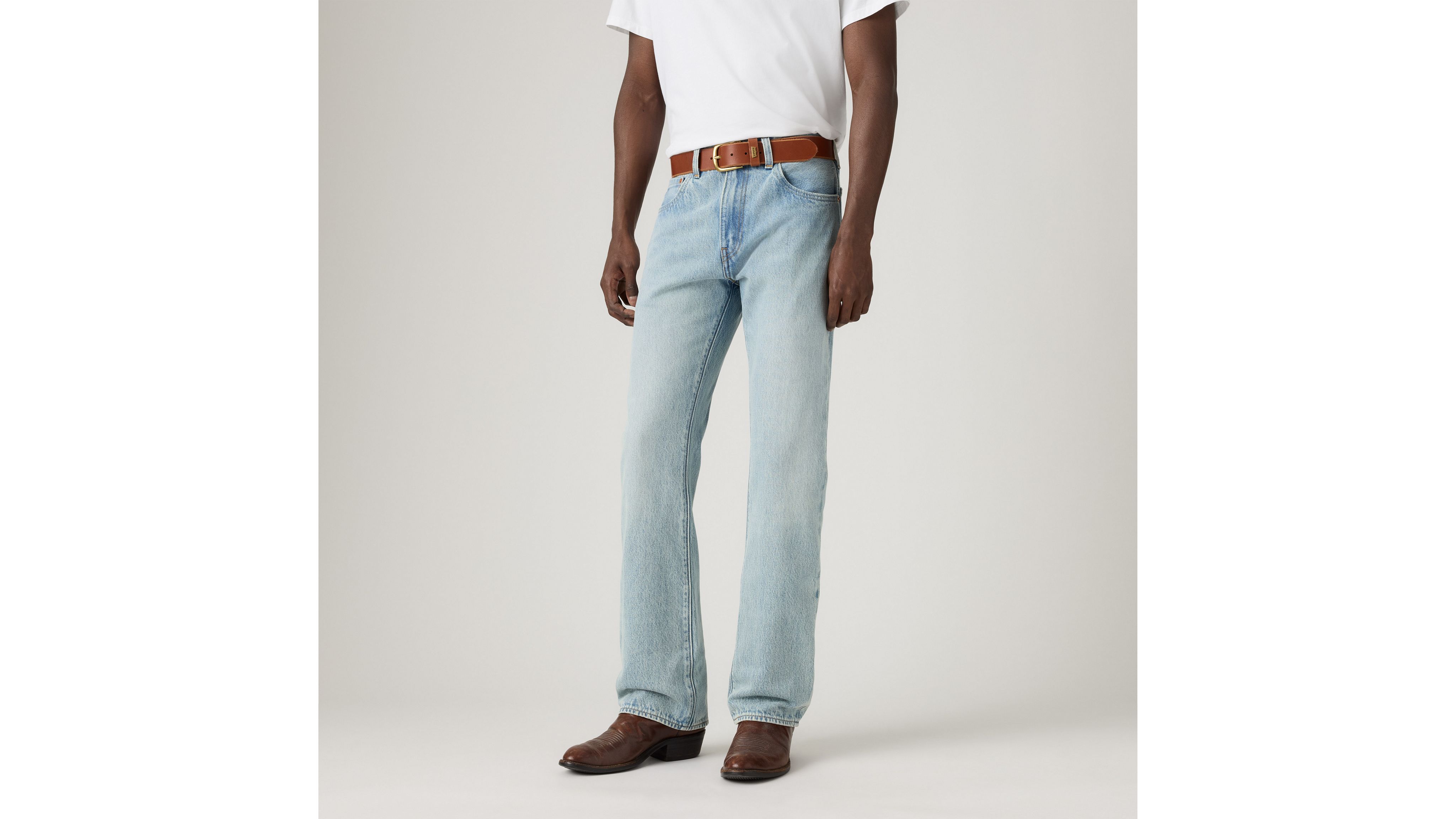 Мужские джинсы Bootcut 517 Levi's, The After Party - Light Wash — фото 2