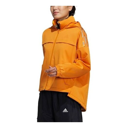 

Куртка sports hooded jacket orange Adidas, бежевый