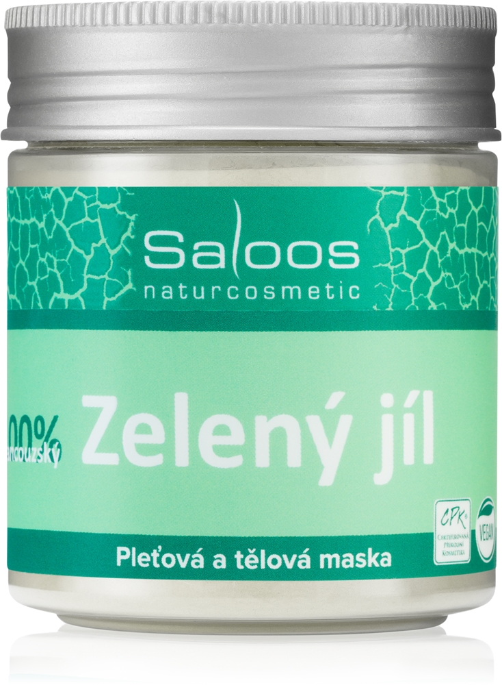 

Глиняная маска для лица и тела с иллитом Saloos, 140 гр