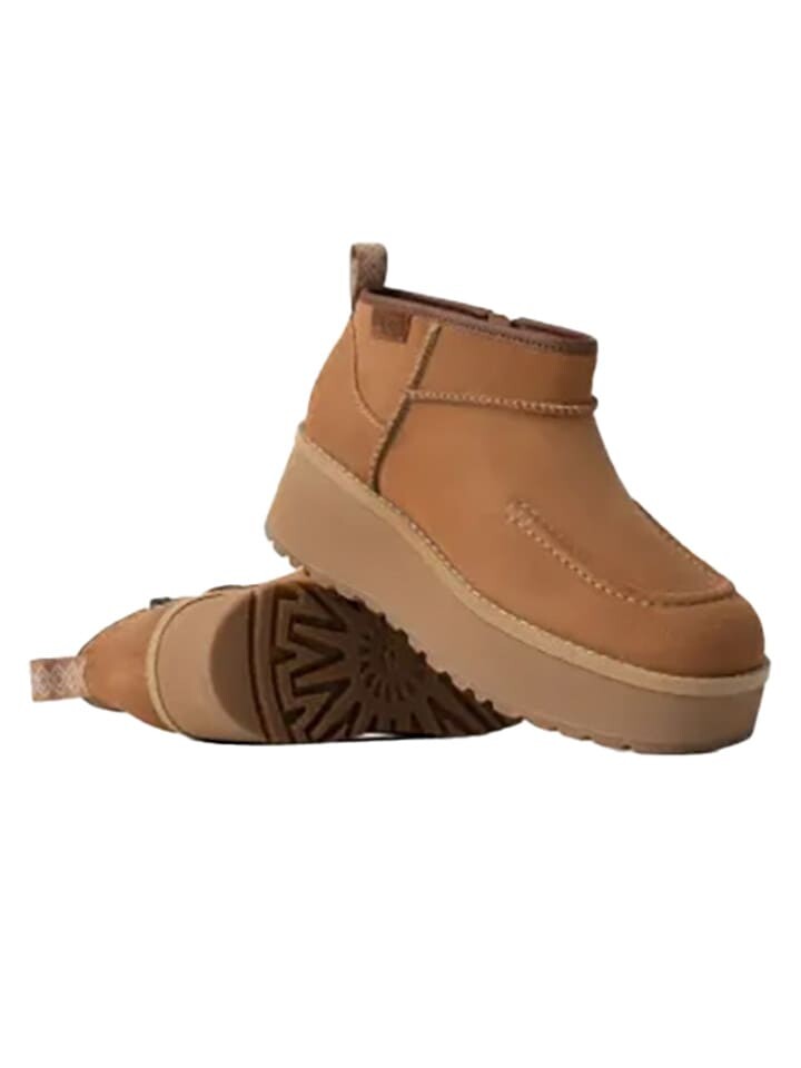 Сапоги UGG Leder-Boots Cityfunc Ultra Mini, светло-коричневый — фото 3