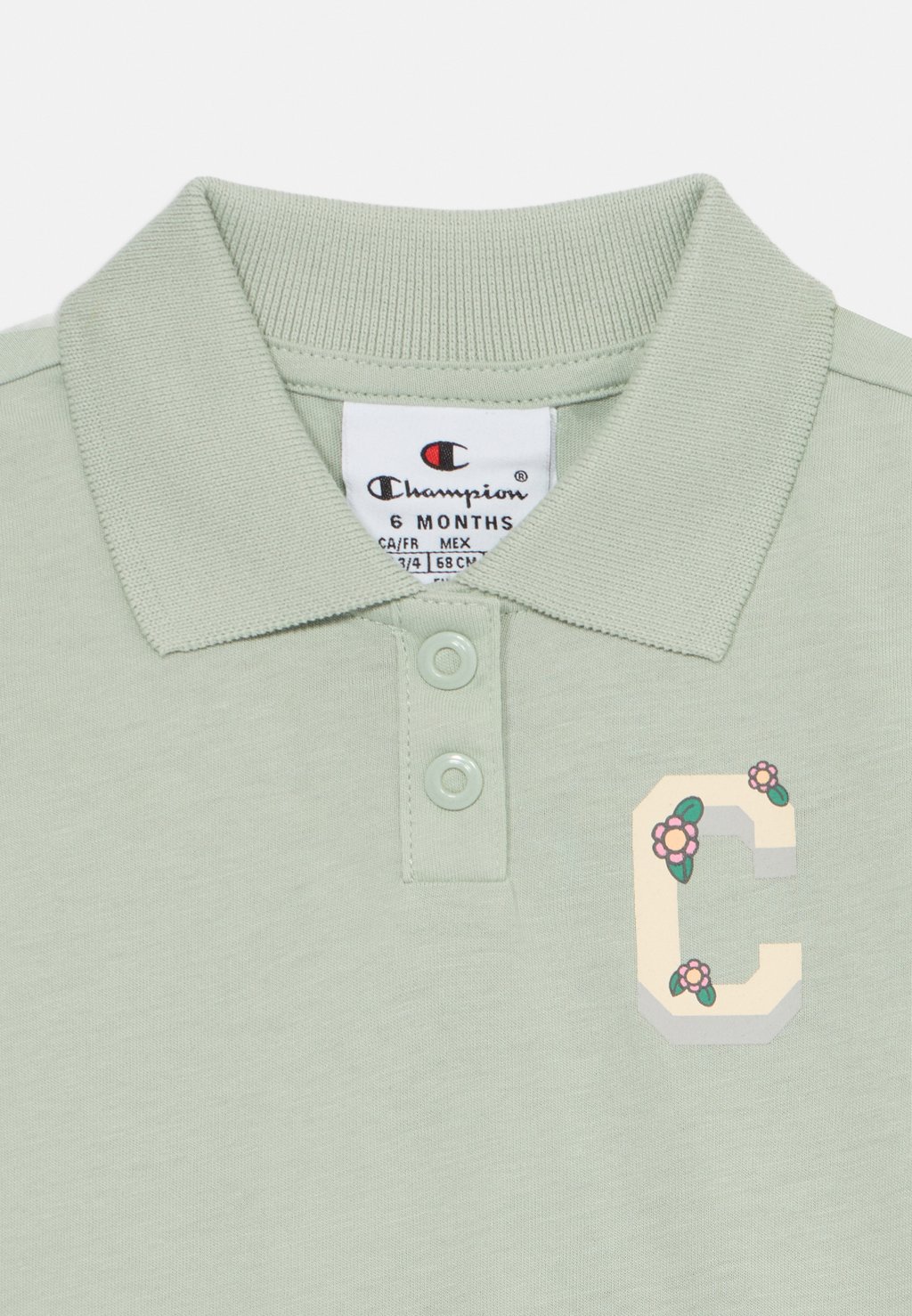 Платье из джерси ICONS COLLAR DRESS Champion, светло-зеленый — фото 3