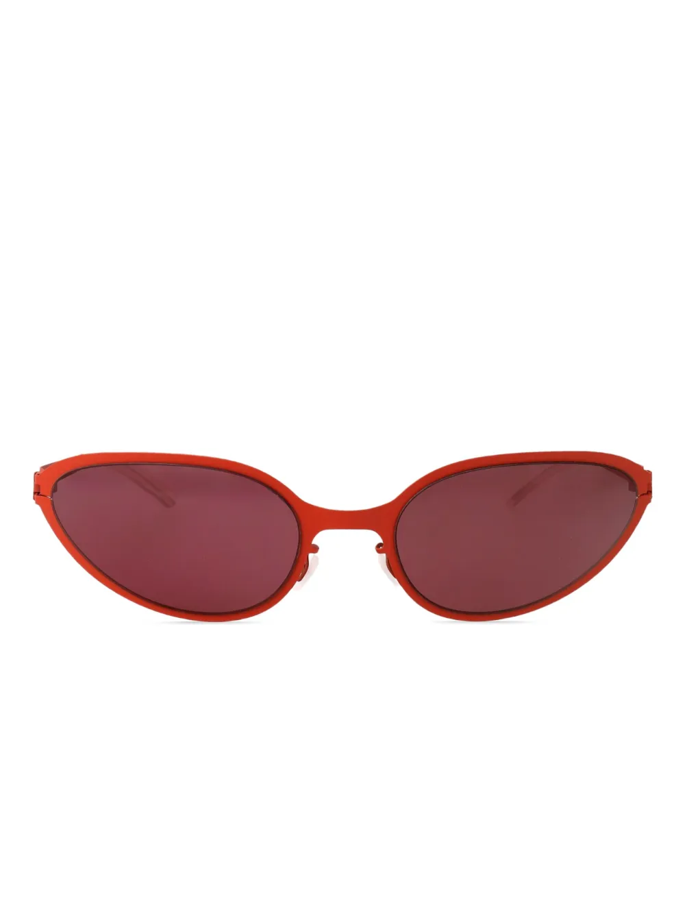 

Солнцезащитные очки Bear в овальной оправе Mykita, красный