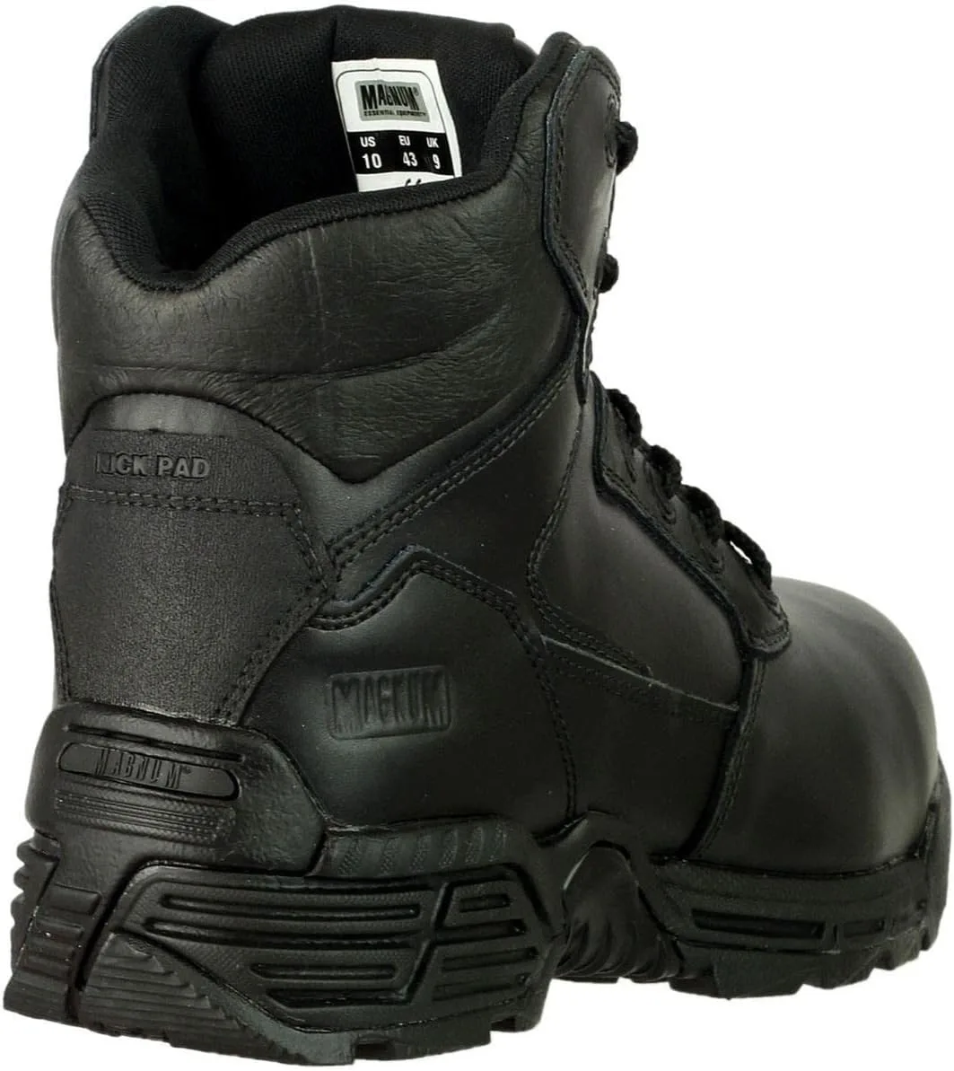 Кожаные походные ботинки Magnum Stealth Force 6.0 CT CP Hi-Tec, черный — фото 2