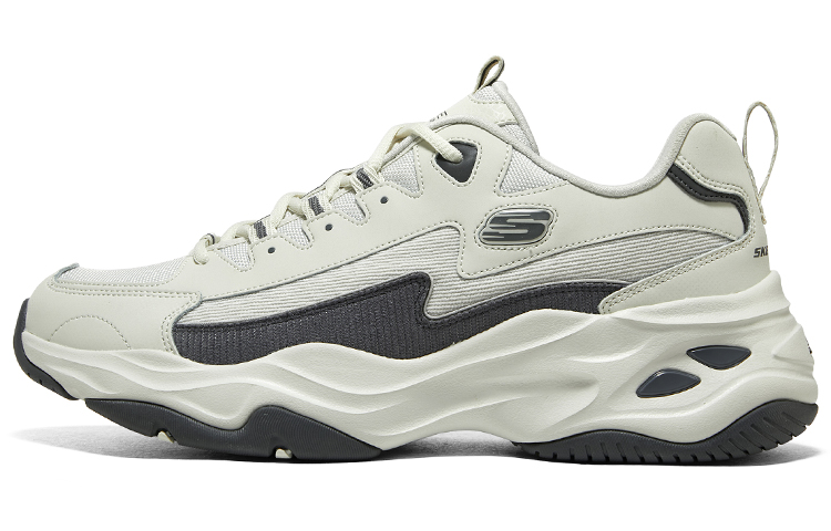 

Кроссовки D'Lites 4.0 'Белый Серый' Skechers, Natural/Black