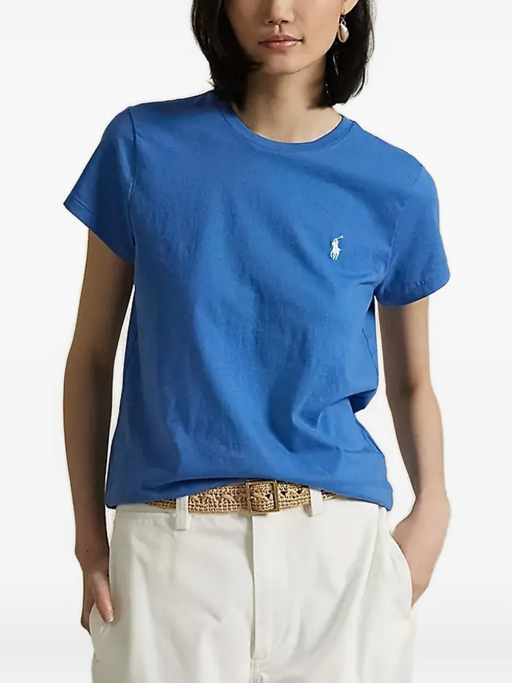 

Футболка с круглым вырезом POLO RALPH LAUREN, синий