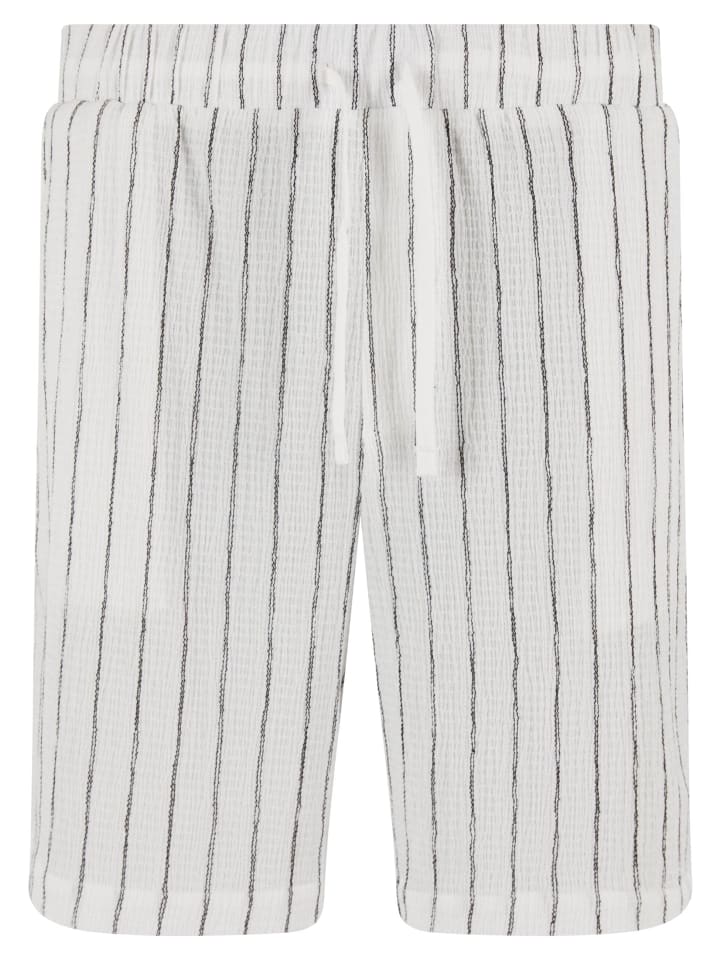 

Тканевые шорты Urban Classics, цвет offwhite/black