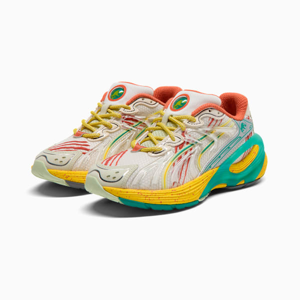 Кроссовки для больших детей Puma X Jurassic World Inverse, белый — фото 4