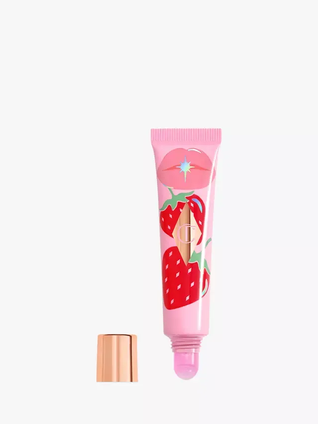 Бальзам для губ Charlotte Tilbury — Нектарное масло для губ Unreal Lips Healthy Glow , Juicylicious Strawberry Vanilla