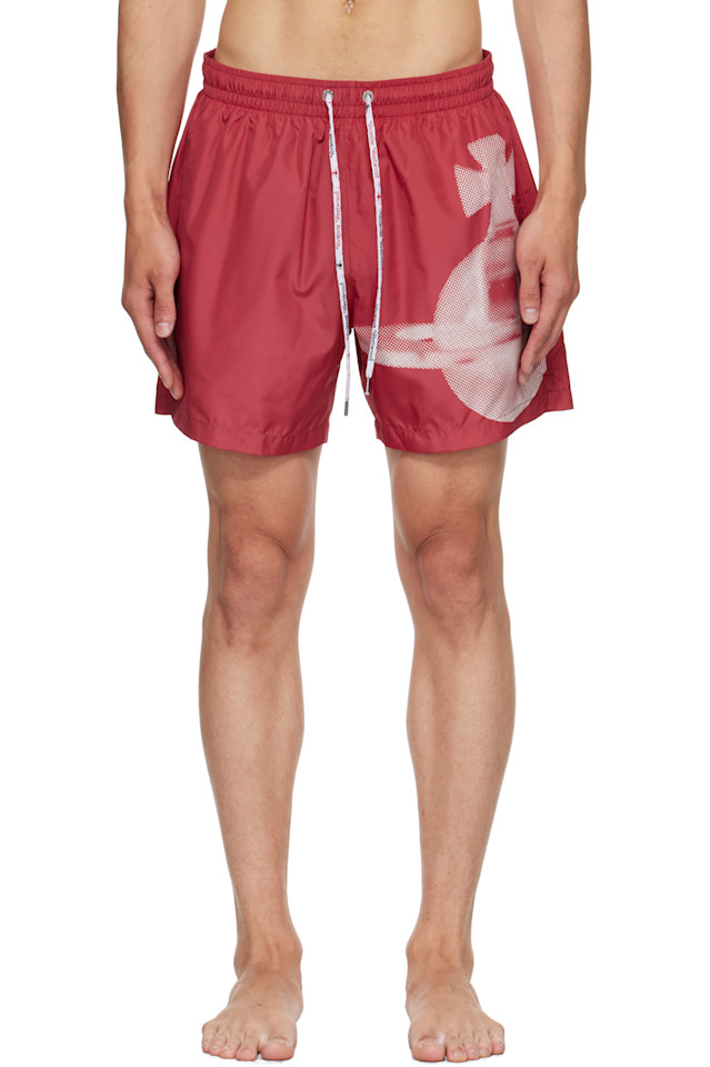 

Плавки для серфинга Pixel Orb Surf Boxer Vivienne Westwood, красный