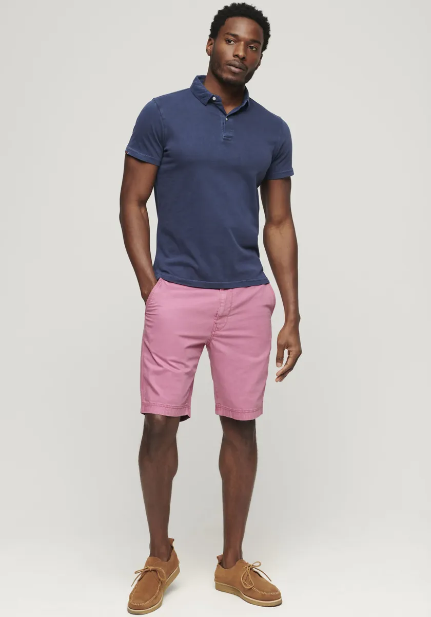 

Шорты Superdry "VINTAGE OFFICER CHINO SHORT", цвет Washed Pink