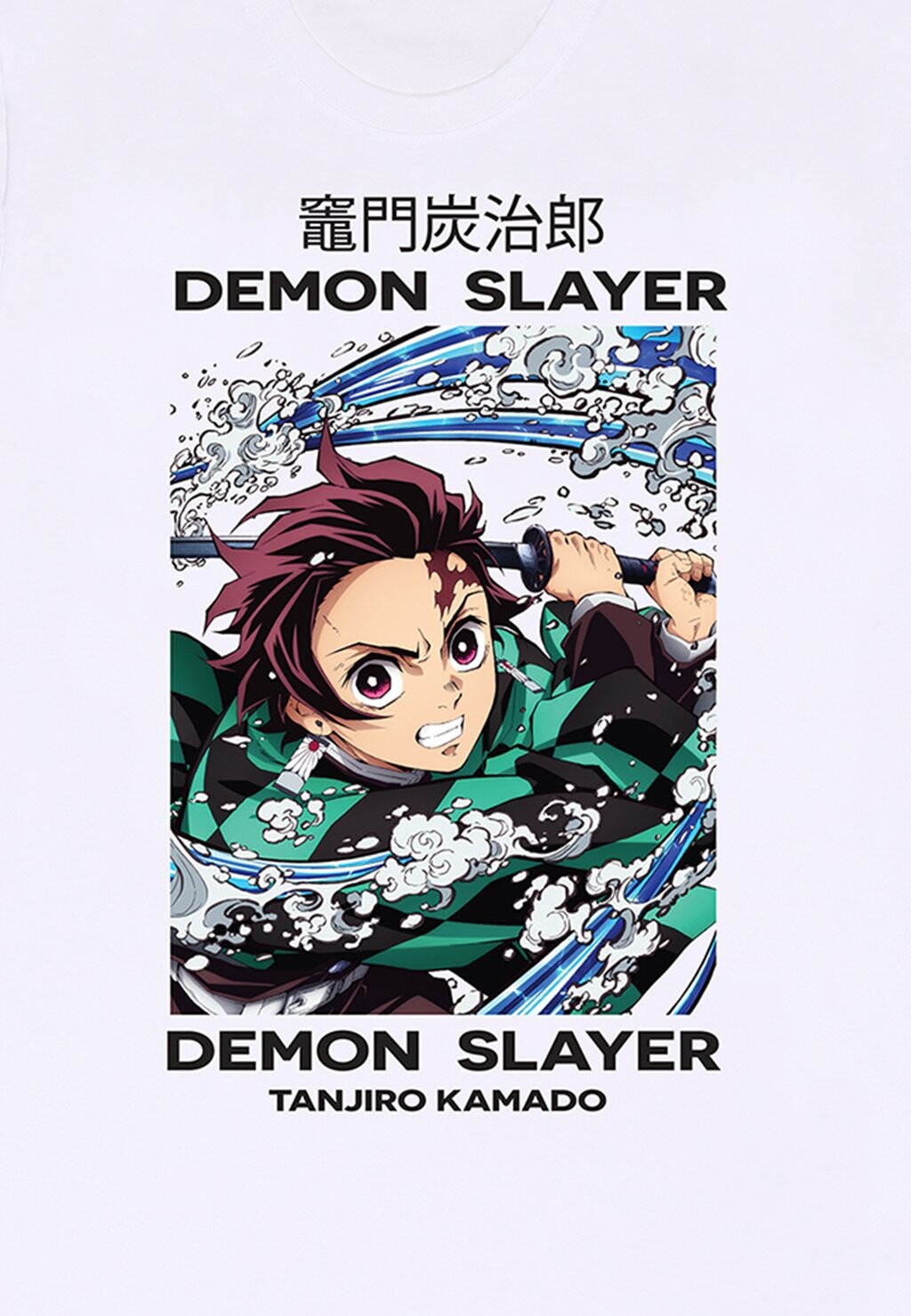 

Футболка с принтом DEMON SLAYER WHIRLPOOL Henry Tiger, белый