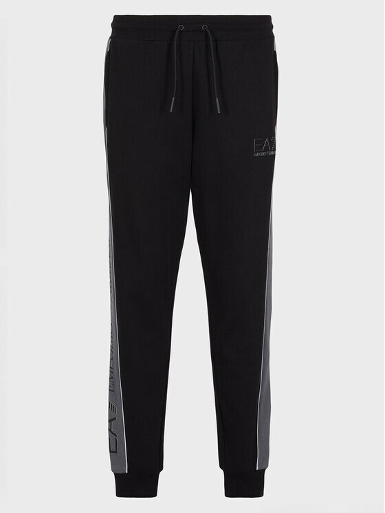 

Спортивные брюки стандартного кроя Ea7 Emporio Armani, черный