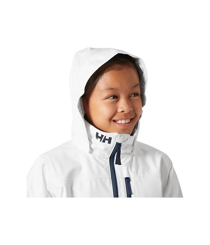 Куртка Helly Hansen Kids Crew Midlayer Jacket 2.0, White — фото 3
