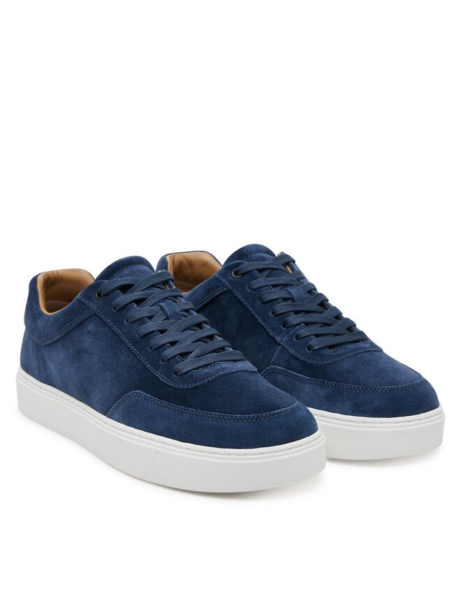 Кроссовки Clean Cup Low Laceup Oxf Su HM0HM01880 Calvin Klein, синий — фото 2