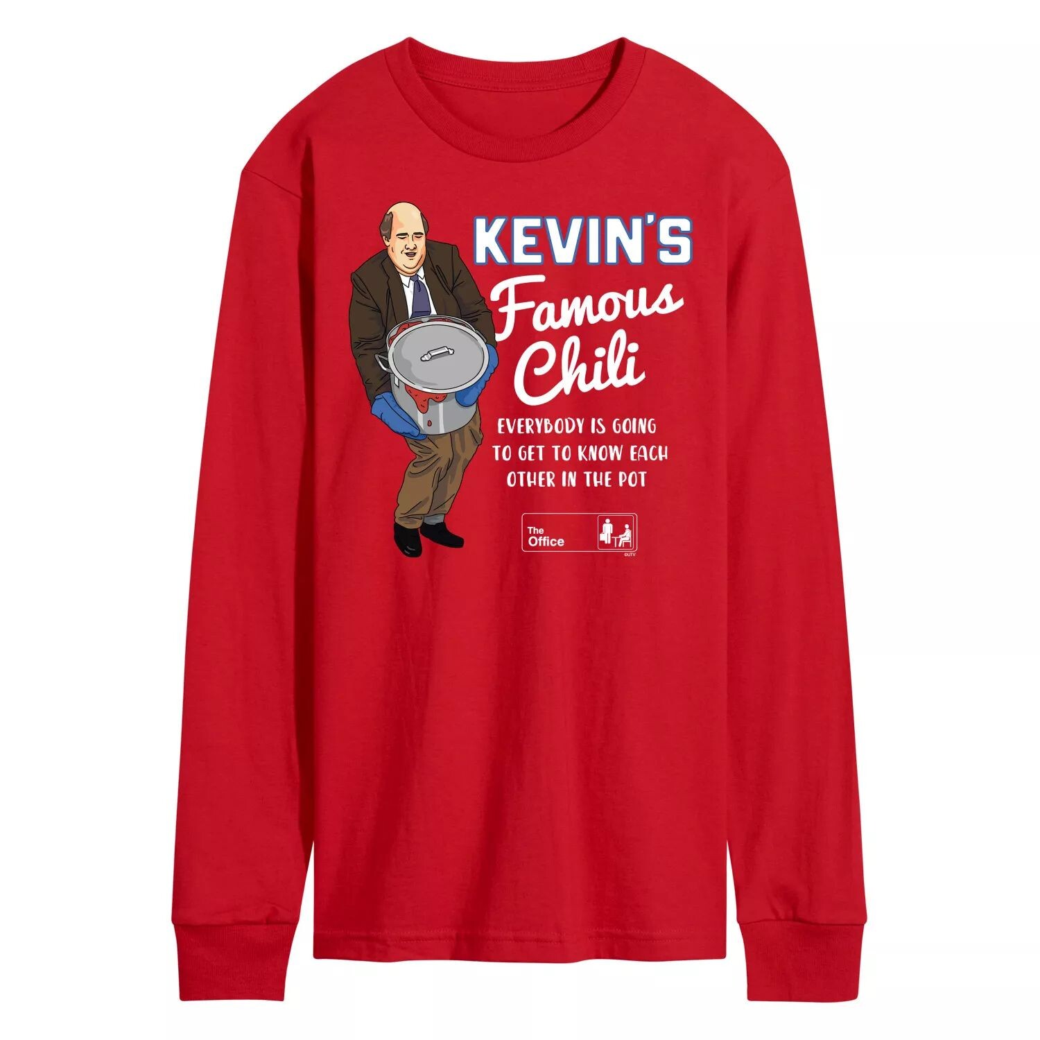 

Мужская футболка The Office Kevins Famous Chili Tee Licensed Character