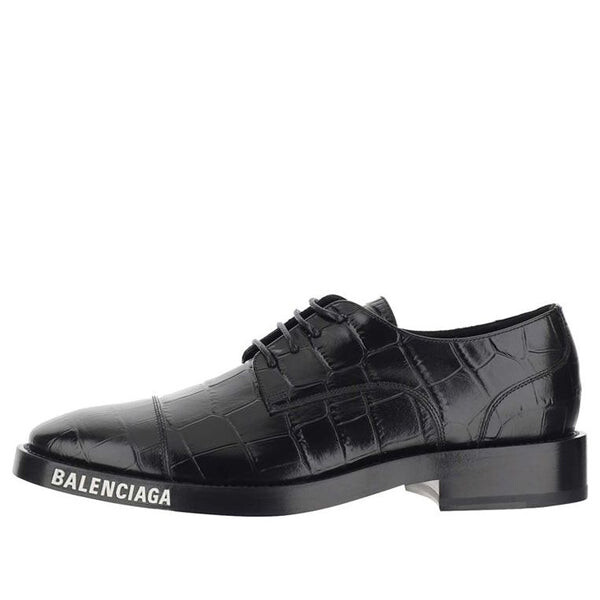 

Кроссовки herre derby flat shoes 'black' Balenciaga, черный