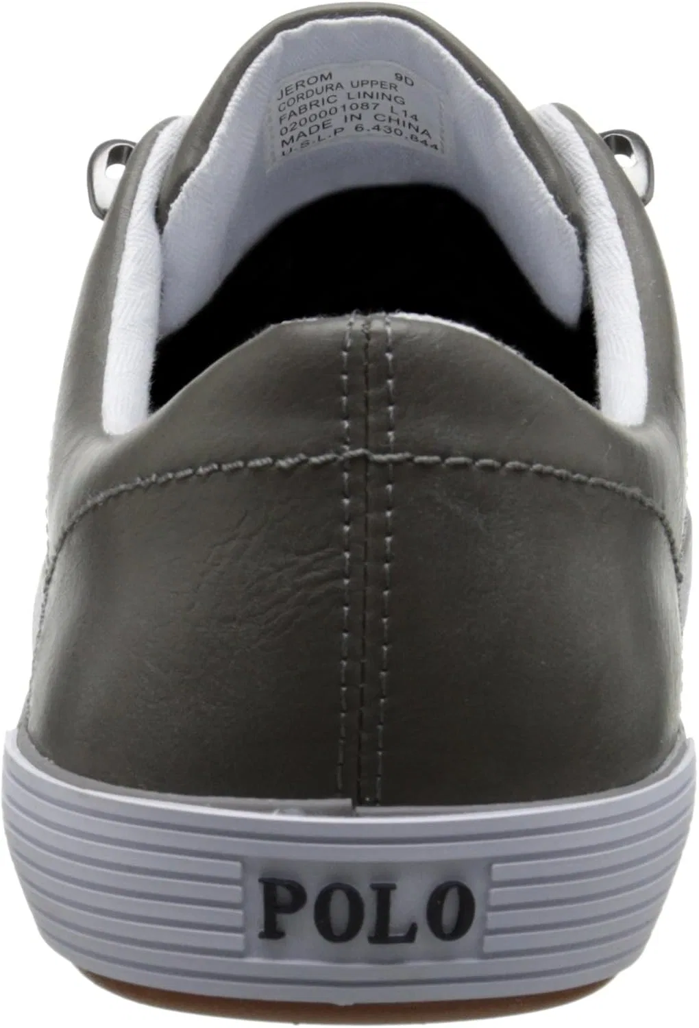 Модные кроссовки Polo Ralph Lauren Jerom, Darkgray — фото 3
