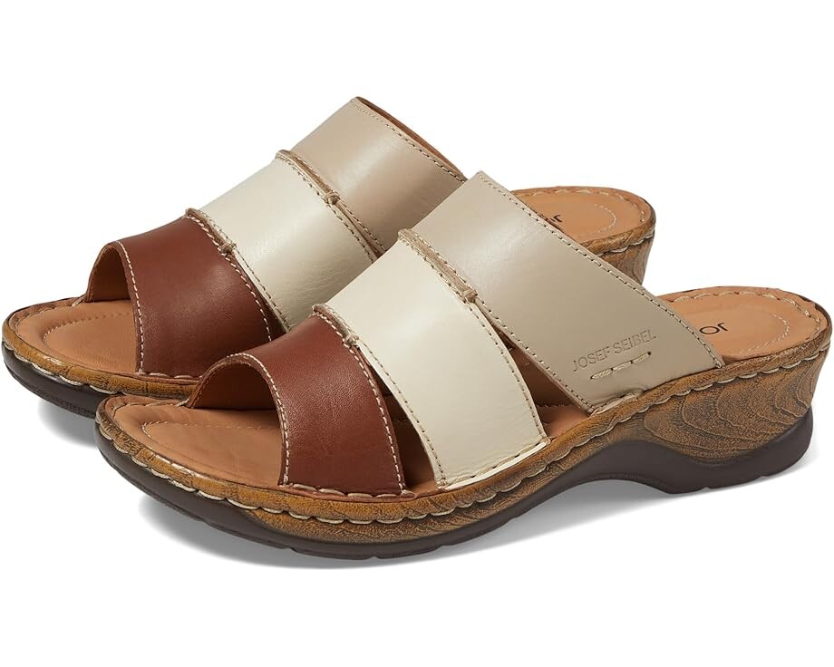 Туфли Josef Seibel Catalonia 86, цвет Cognac/Multi Nappa