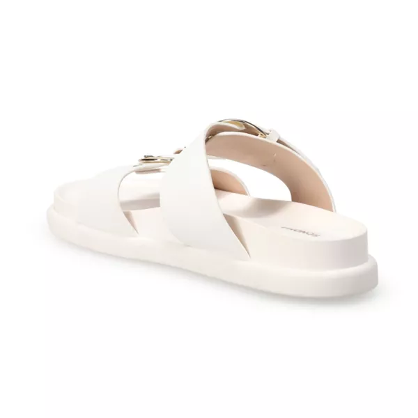 Женские сандалии Nanette с двумя ремешками Sonoma Goods For Life, белый — фото 3