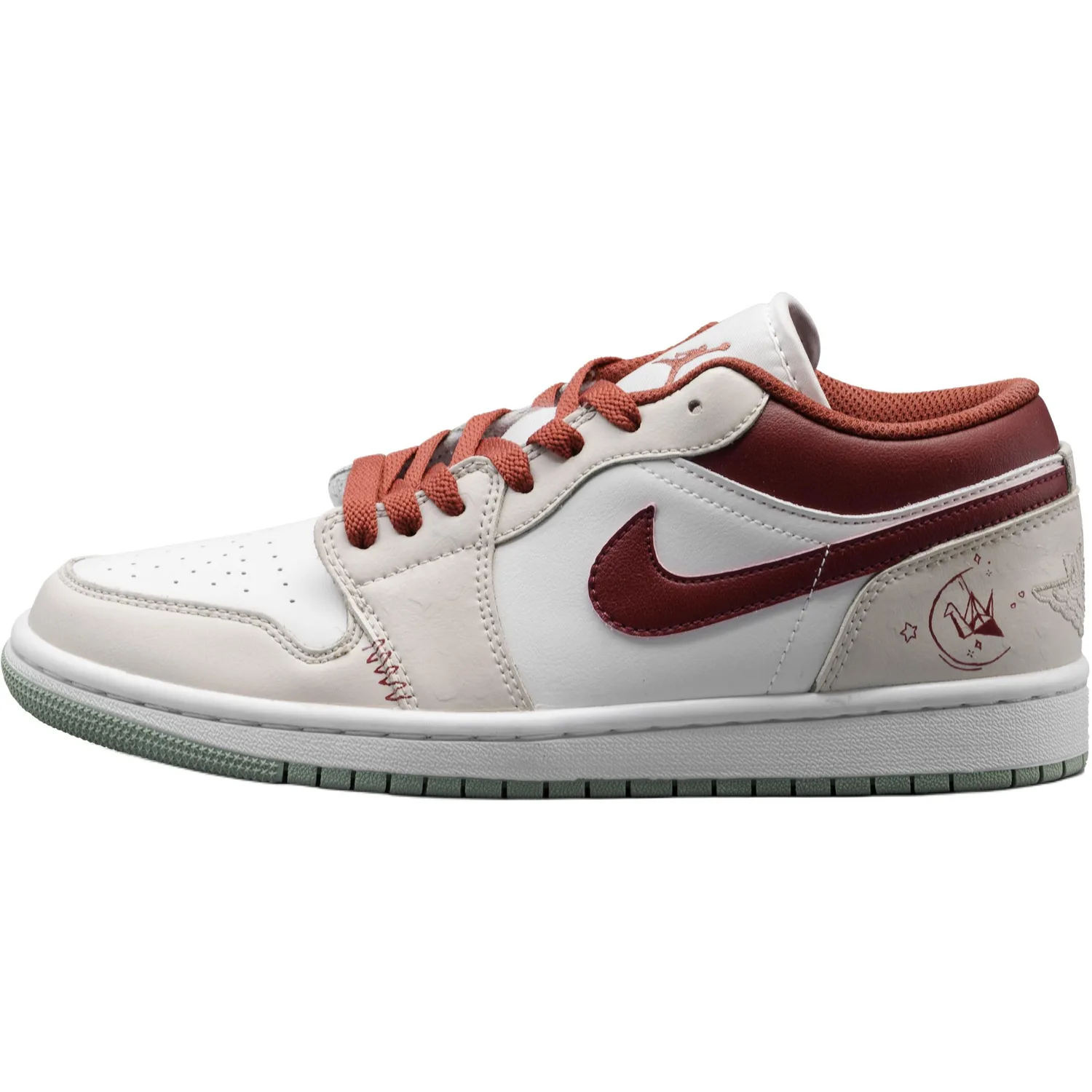 Jordan Кроссовки детские баскетбольные Air 1 Stunning Low top Red