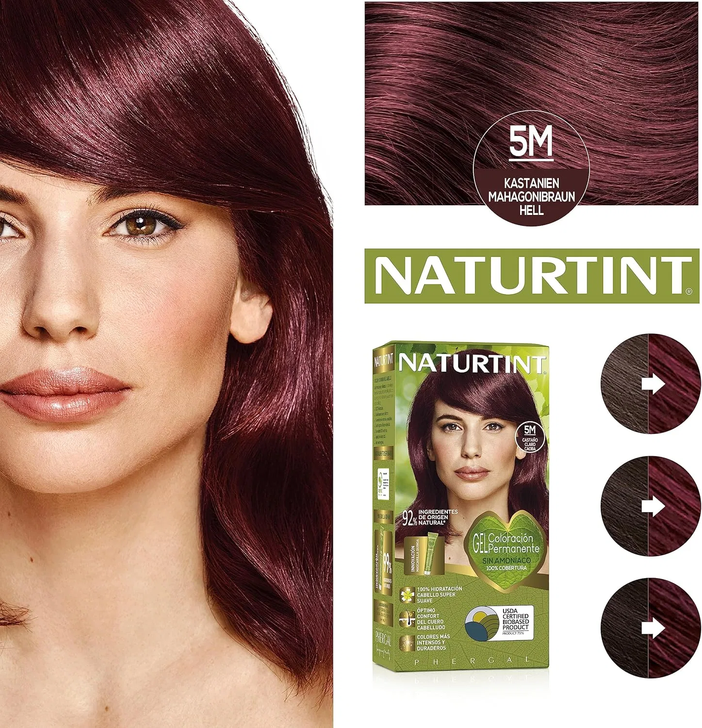 Краска для волос без аммиака Naturtint, 170 мл (3 шт.) Naturtint — фото 2