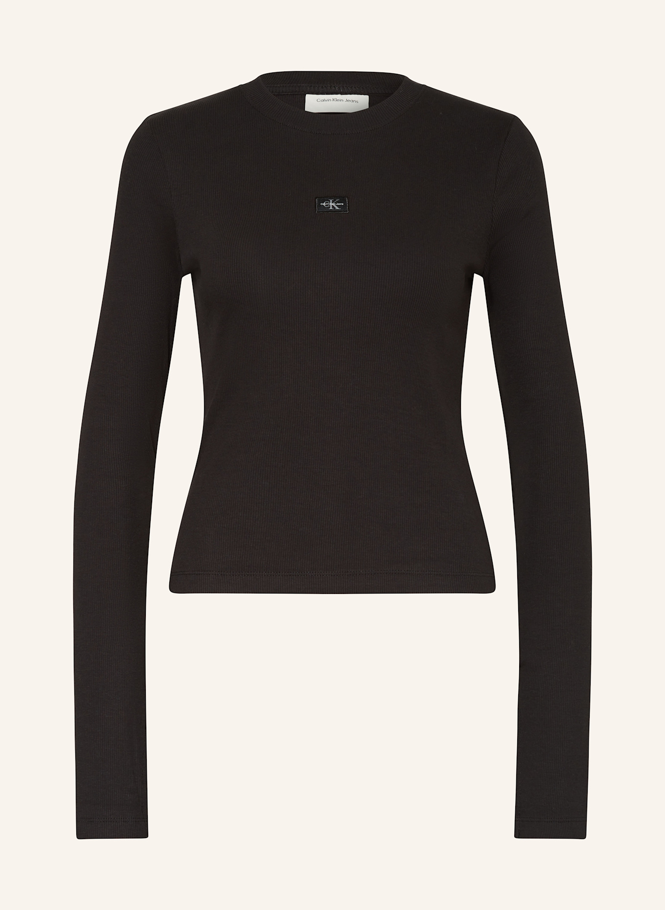 

Рубашка с длинными рукавами Calvin Klein Jeans, черный