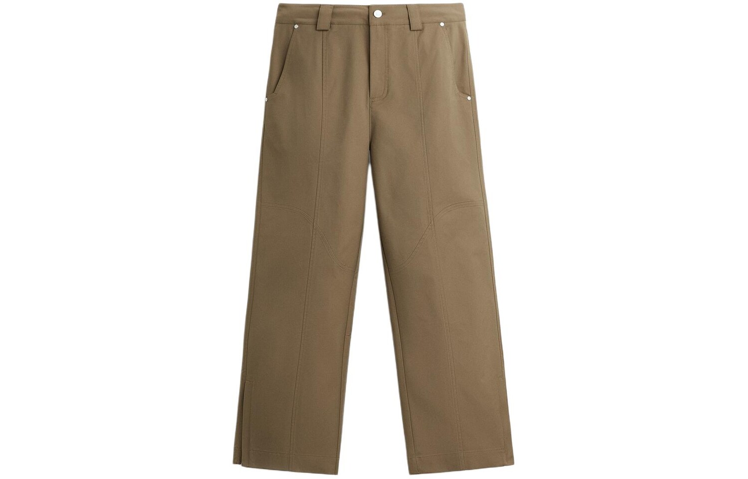 

Повседневные брюки мужские цвета сигары Zara, цвет Cigar color