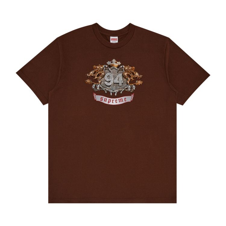 

Футболка Supreme Diamonds Tee Brown, коричневый