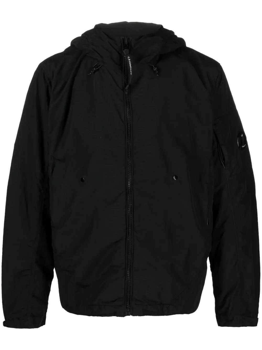 

Куртка Flatt Nylon с капюшоном C.P. Company, черный