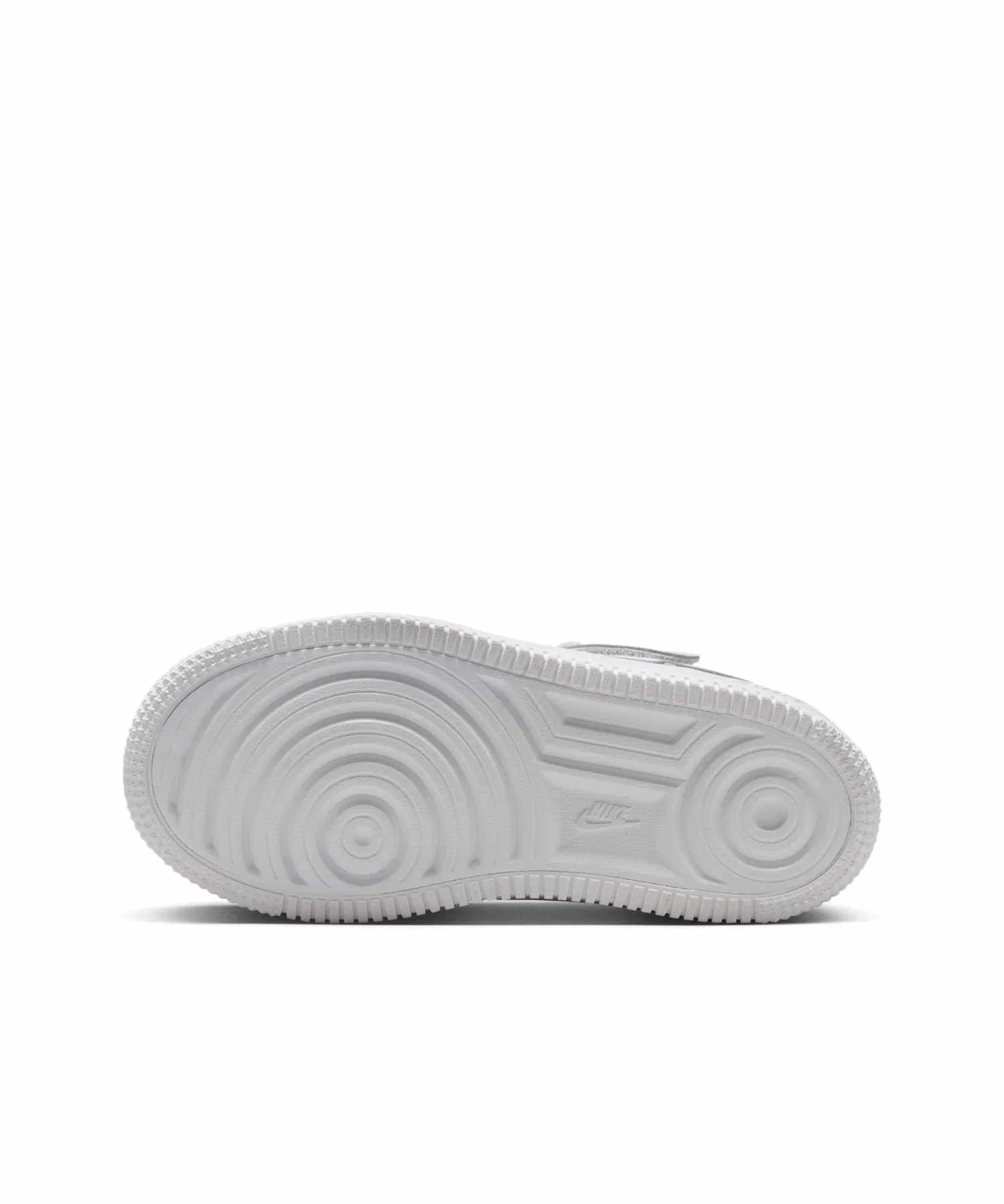 Детские кроссовки NIKE Force 1 Low EasyOn из искусственной кожи белые — фото 2