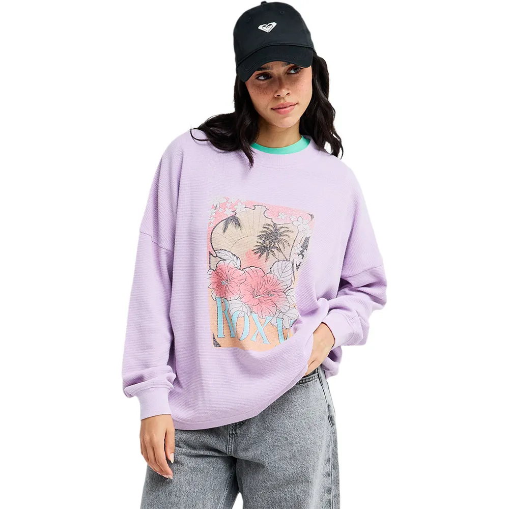 

Футболка с коротким рукавом средней плотности Roxy Eastside, фиолетовый