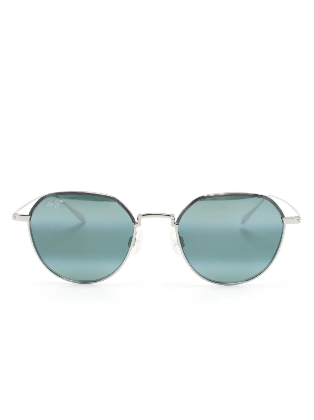 

Солнцезащитные очки в круглой оправе Maui Jim, серый