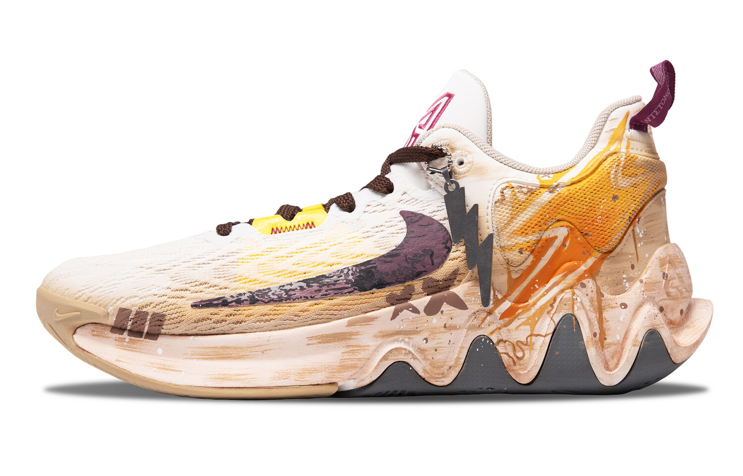 

Баскетбольные кроссовки Giannis Immortality 2 унисекс с низким верхом коричневого цвета Nike