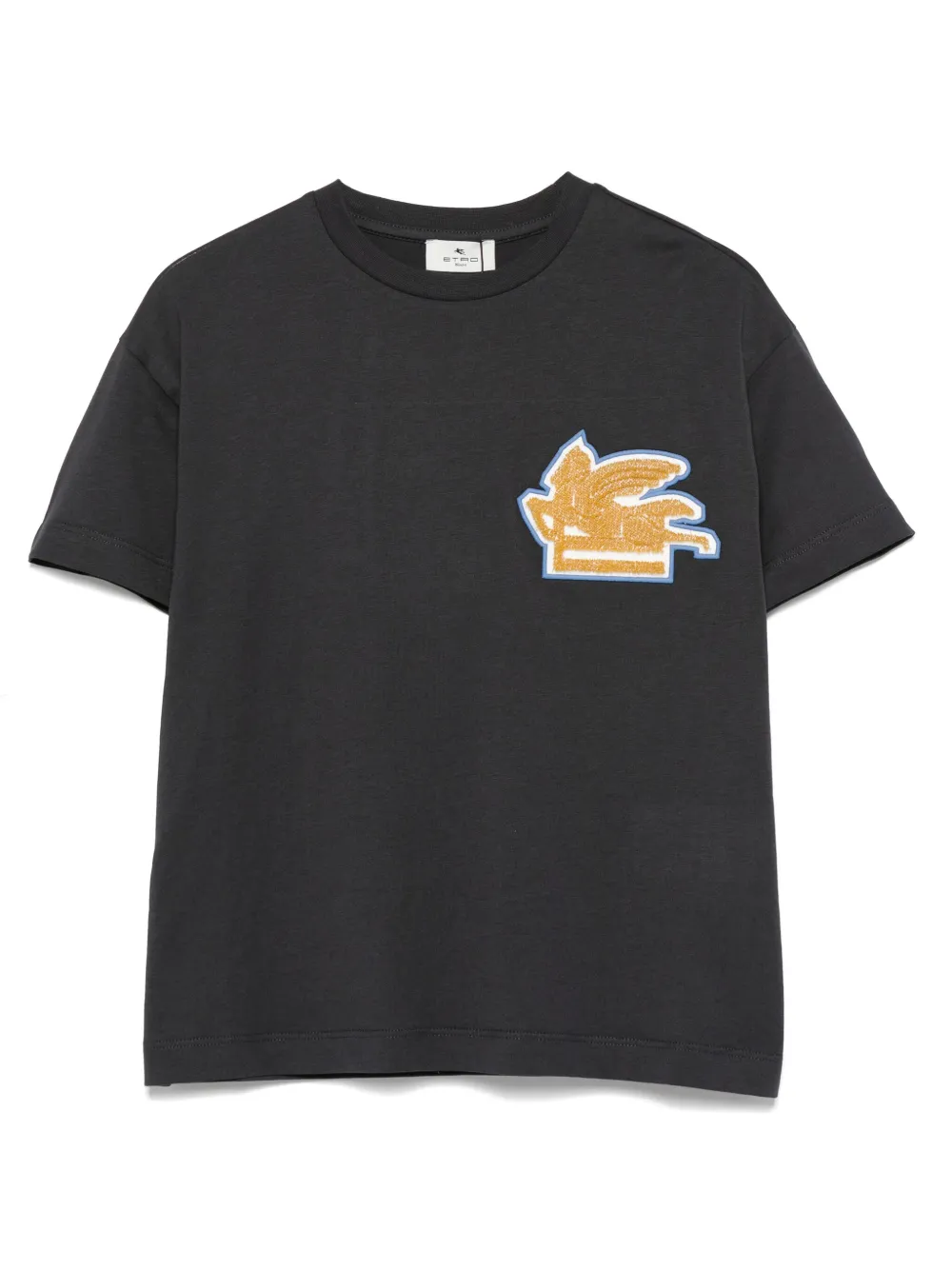 

Футболка с логотипом Pegasus ETRO KIDS, синий