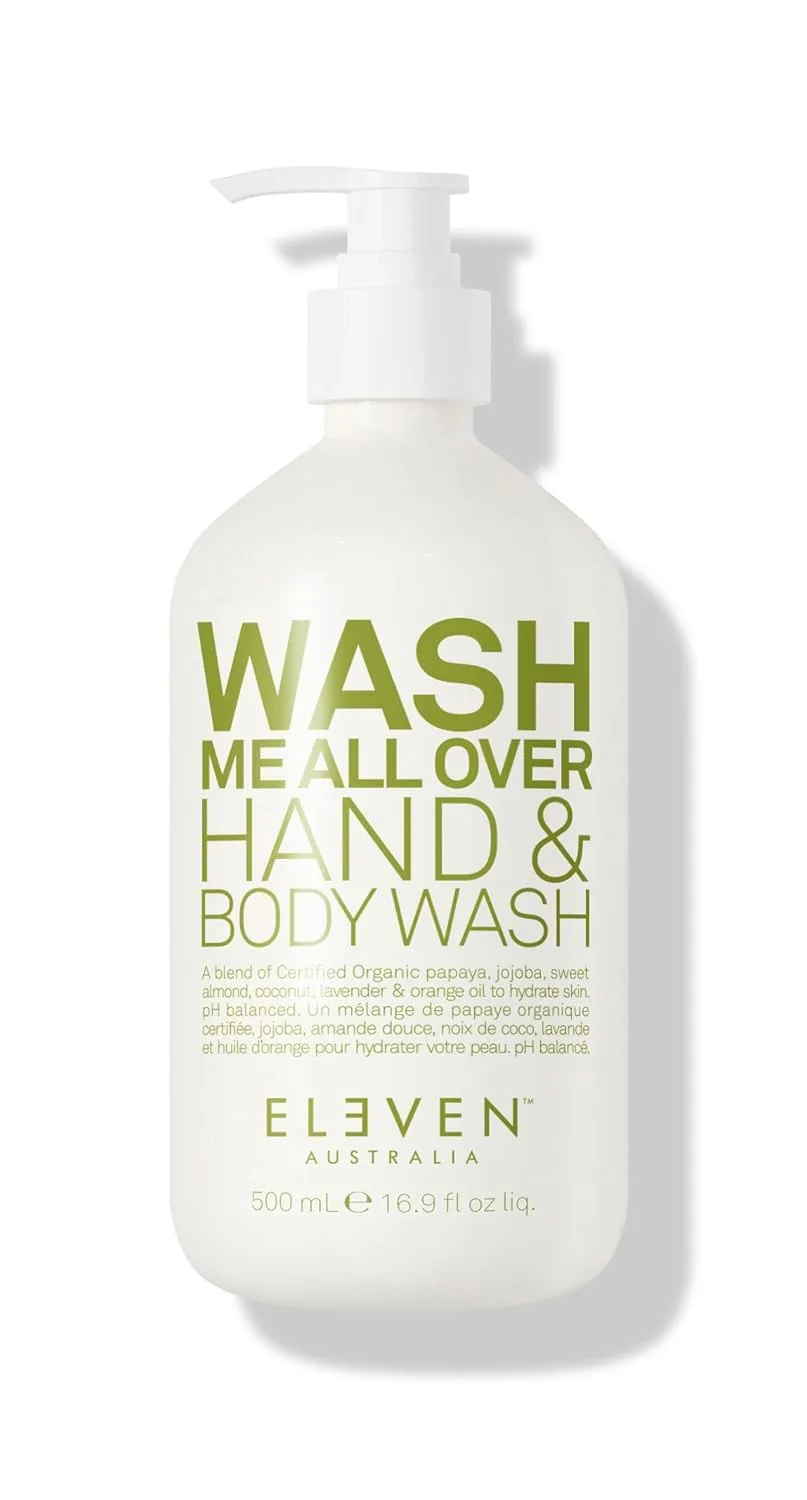 ELEVEN AUSTRALIA Wash Me All Over увлажняющее мыло для рук и тела для мягкой кожи, мягкое очищение для женщин и мужчин, подходит для всех типов кожи, освежающий аромат 473 мл (1 шт.)