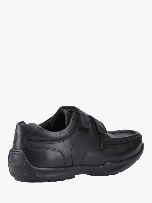 Детские кроссовки Maddox Senior Double Rip Tape Hush Puppies, Black — фото 3