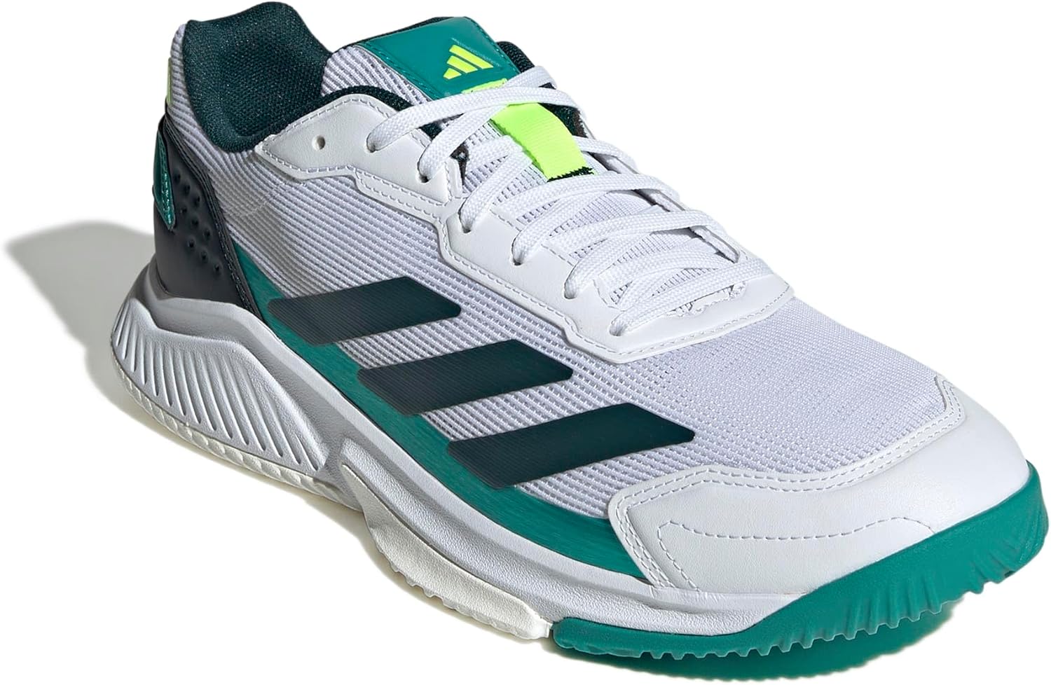 Мужские кроссовки Adidas Courtquick Padel, White/White/Aurora Ivy — фото 2