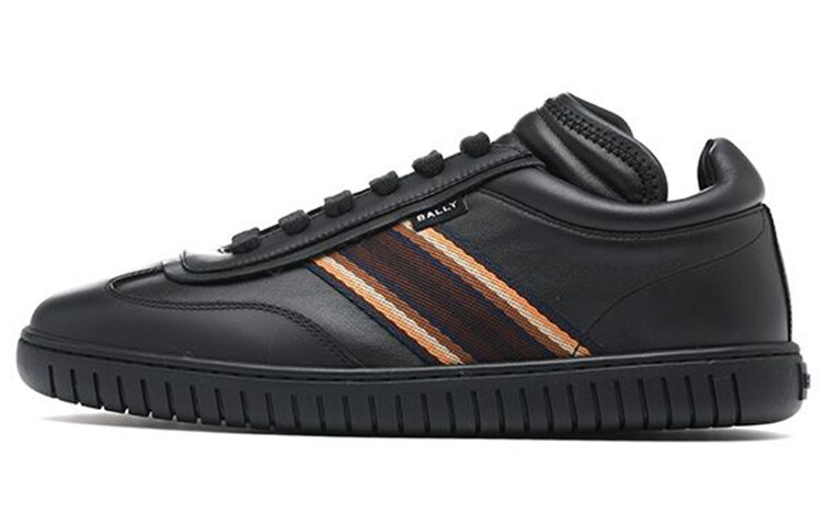 

Кроссовки BALLY Low-top Leather Sneakers, черный