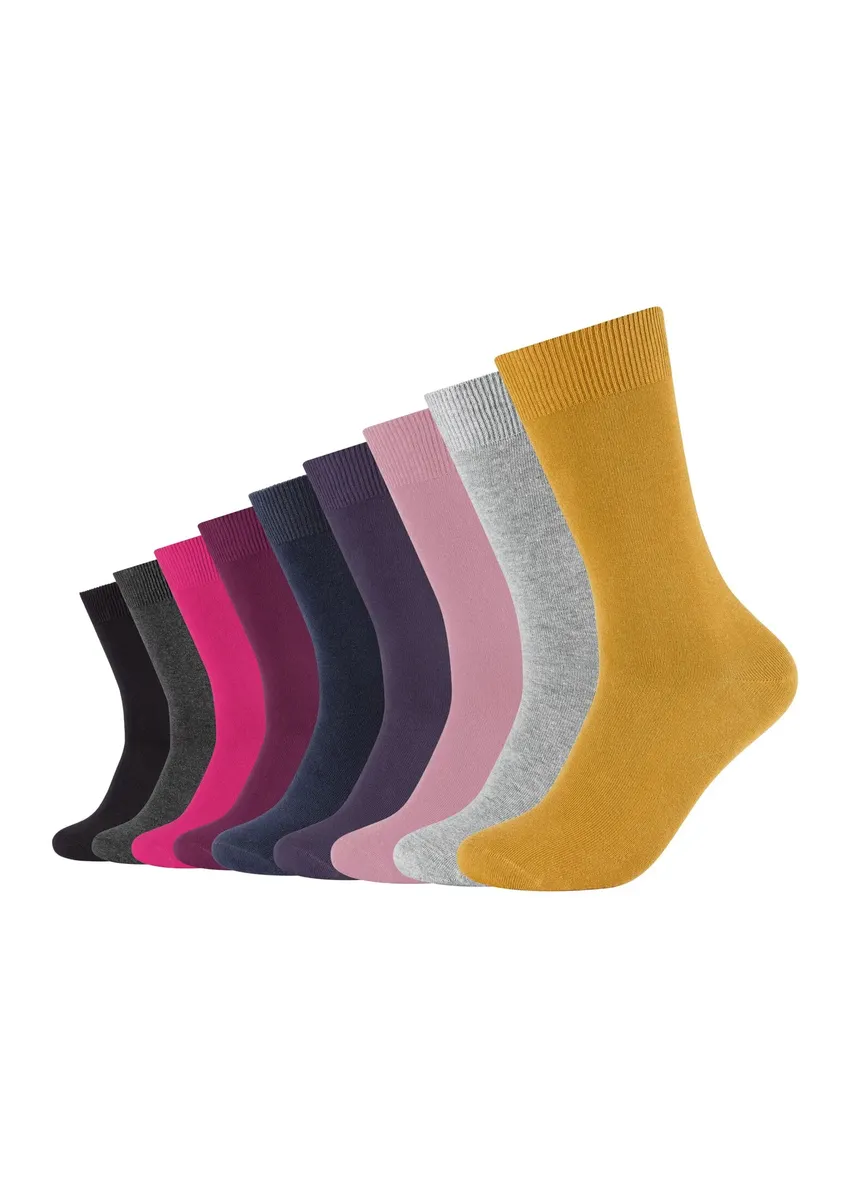 

Носки Camano "Носки, 9 шт.", цвет Chalk Pink Mi