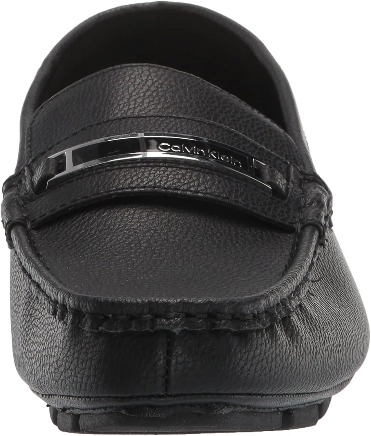 Туфли Calvin Klein Herren Merve Fahrer, 2-Black Tumbled Leather 967 — фото 2