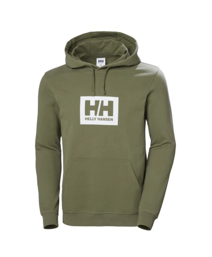 

Мужская хлопковая толстовка Helly Hansen, зеленый