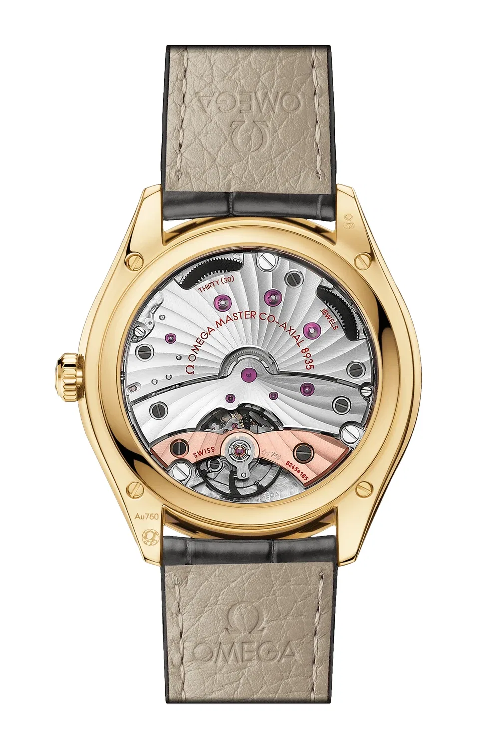 DE VILLE TRÉSOR CO‑AXIAL MASTER CHRONOMETER с запасом хода, 40 мм - 435.53.40.22.02.001 OMEGA, золотой — фото 2