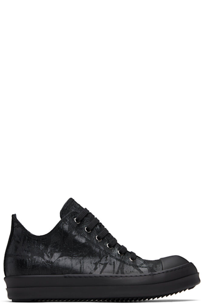 

Черные кроссовки Hollywood Low Sneaks Rick Owens DRKSHDW