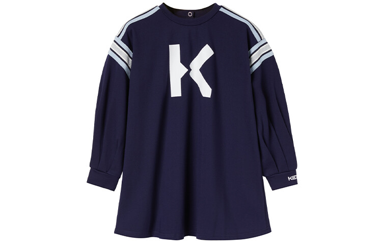 

Платье детское Kenzo, темно-синий / белый