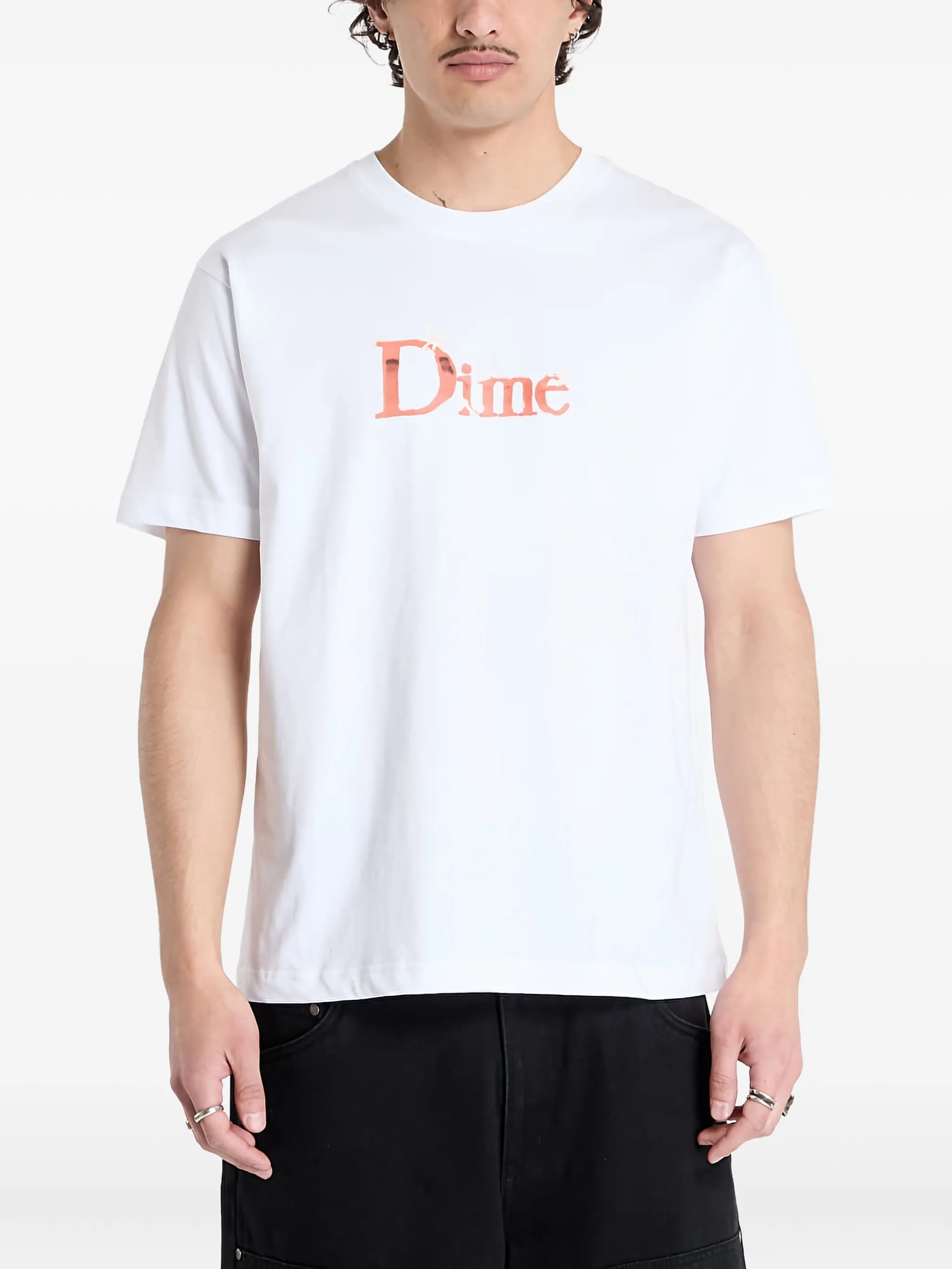 

Футболка с логотипом Dime, белый