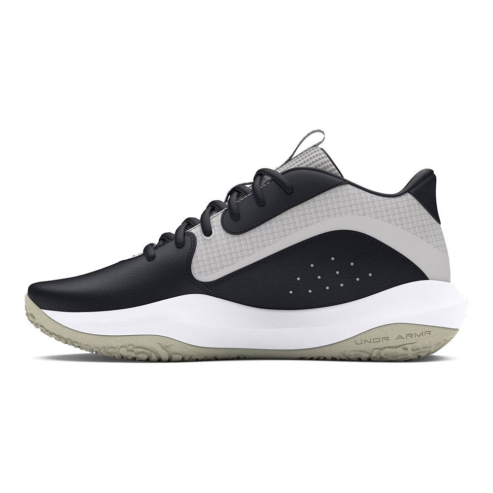 Мужские баскетбольные кроссовки Under Armour Lockdown 7, цвет Black Gold — фото 2