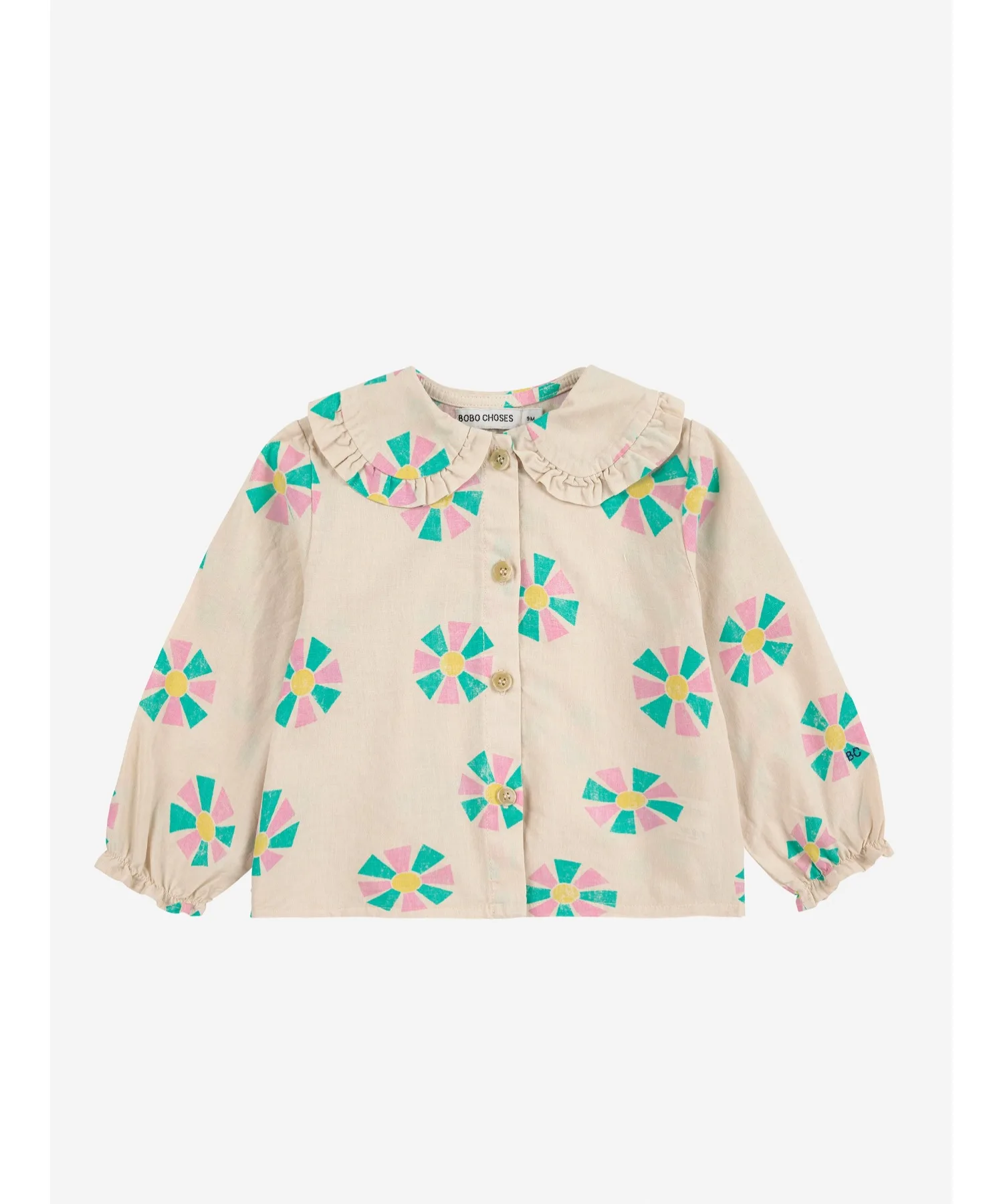 Детская блузка BOBO CHOSES Kaleidoscope all over blouse