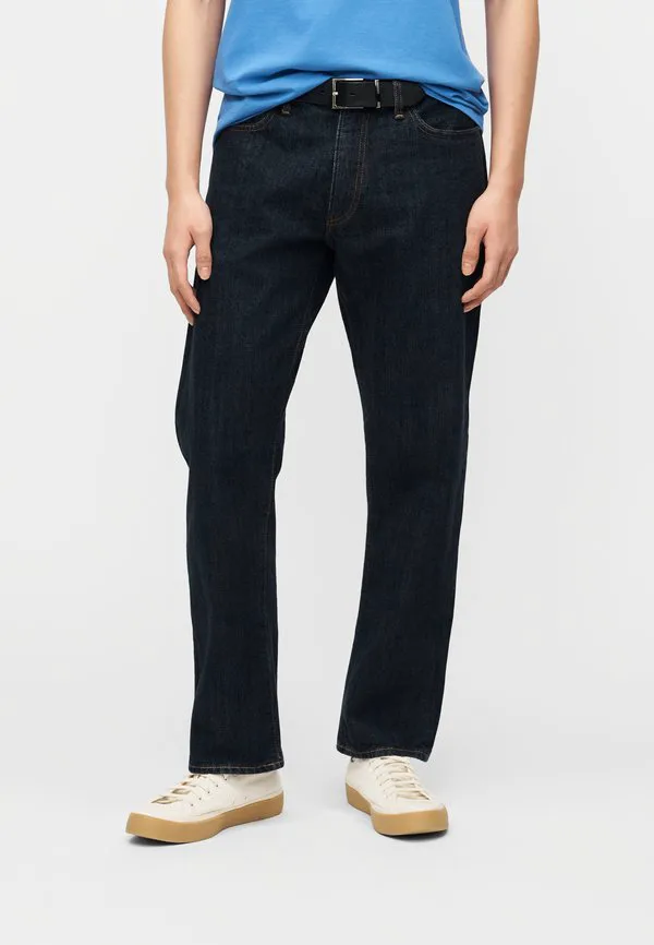 Джинсы прямого кроя Gap, Dark-Blue Denim