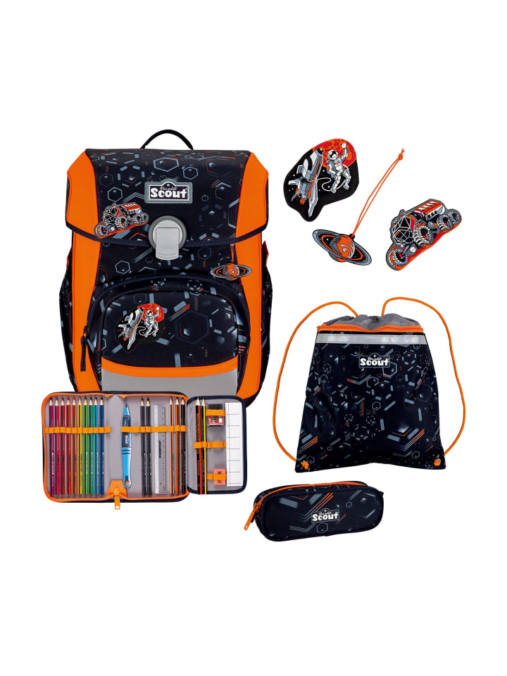 

Scout Набор школьных сумок Neo, 4 предмета, в цвете Space Data